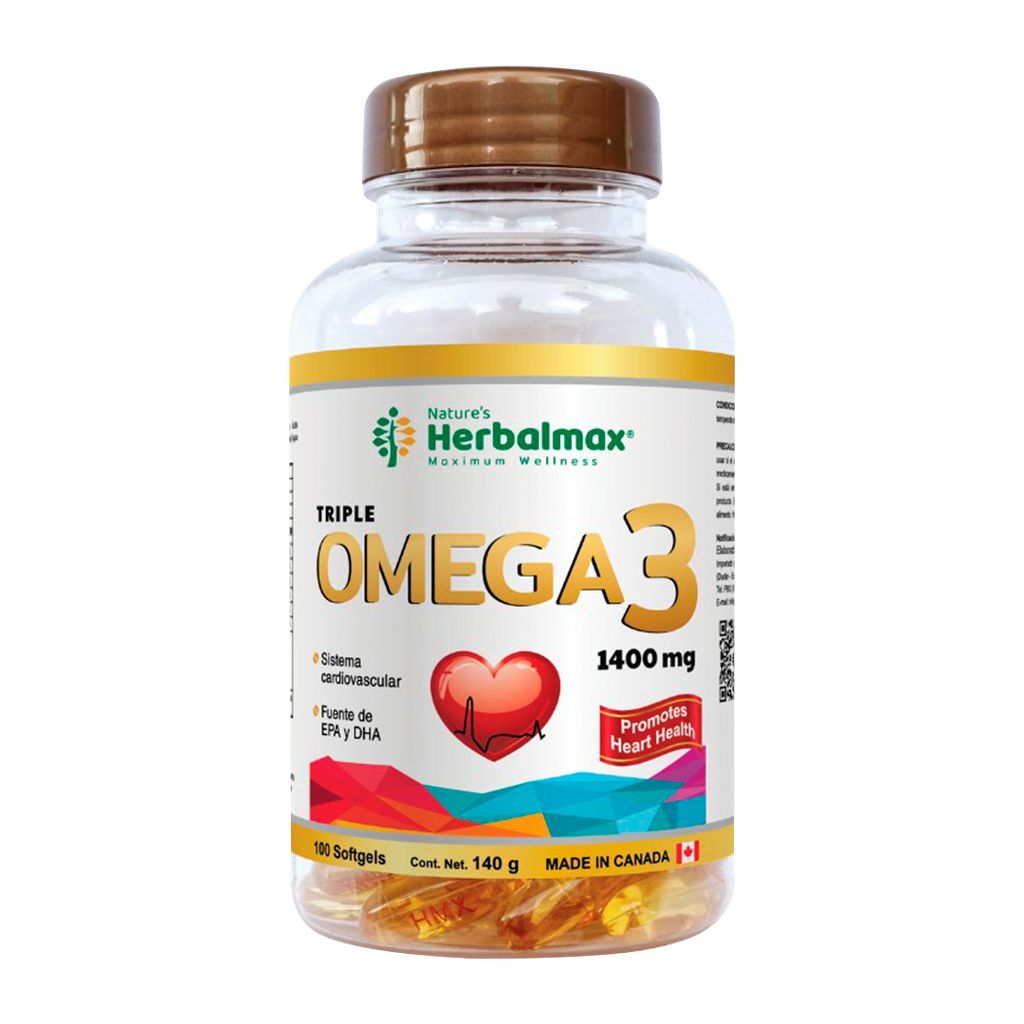 Omega 3 HM (100 capsulas)